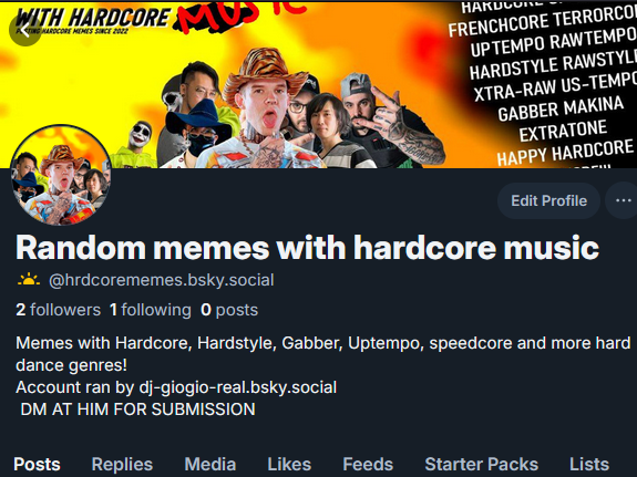 Random memes with hardcore music (MOVED!) tweet media
