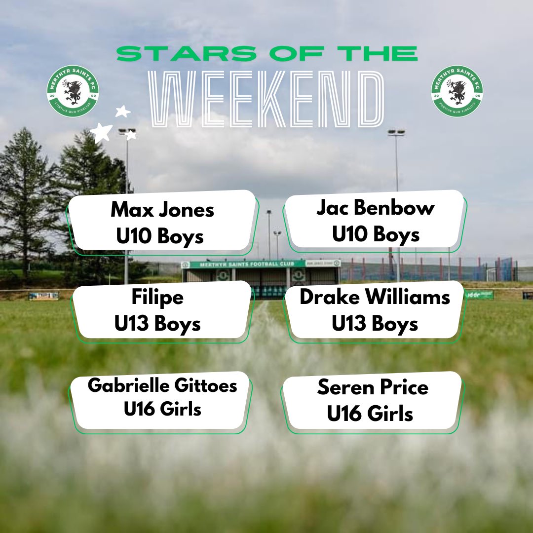 ⭐️ Well done to our stars of the week!