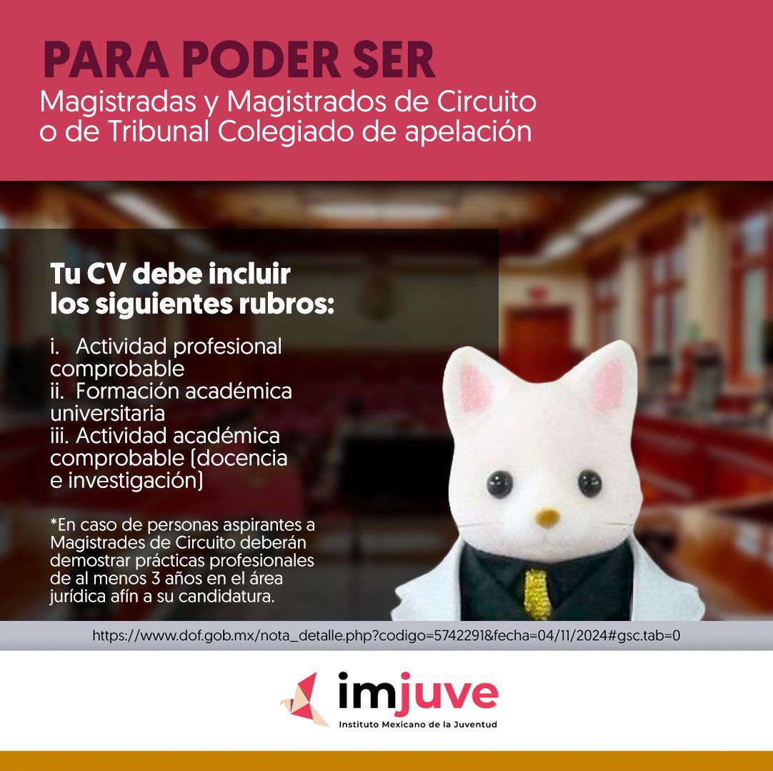 ErnestoGuerra_'s tweet photo. 🚨⚠️ EXTRA EXTRA: ¿𝗬𝗮 𝘃𝗶𝗲𝗿𝗼𝗻 𝗹𝗮 𝗰𝗮𝗺𝗽𝗮𝗻̃𝗮 𝗶𝗻𝘀𝘁𝗶𝘁𝘂𝗰𝗶𝗼𝗻𝗮𝗹 𝗱𝗲𝘀𝗱𝗲 𝗲𝗹 𝗴𝗼𝗯𝗶𝗲𝗿𝗻𝗼 𝗳𝗲𝗱𝗲𝗿𝗮𝗹 𝗽𝗮𝗿𝗮 𝗮𝘁𝗿𝗮𝗲𝗿 𝗷𝗼́𝘃𝗲𝗻𝗲𝘀 𝗶𝗻𝗰𝗮𝘂𝘁𝗼𝘀 𝗮 𝗹𝗮 𝗲𝗹𝗲𝗰𝗰𝗶𝗼́𝗻 𝗷𝘂𝗱𝗶𝗰𝗶𝗮𝗹?

El Imjuve saca una campaña así:👇🏻👇🏻 https://t.co/3BZYnx0uHO
