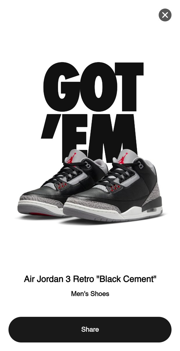 rtjimbo's tweet photo. @sneakerhuddle A rare W! Happy Birthday to me!! https://t.co/frfdNaMdms