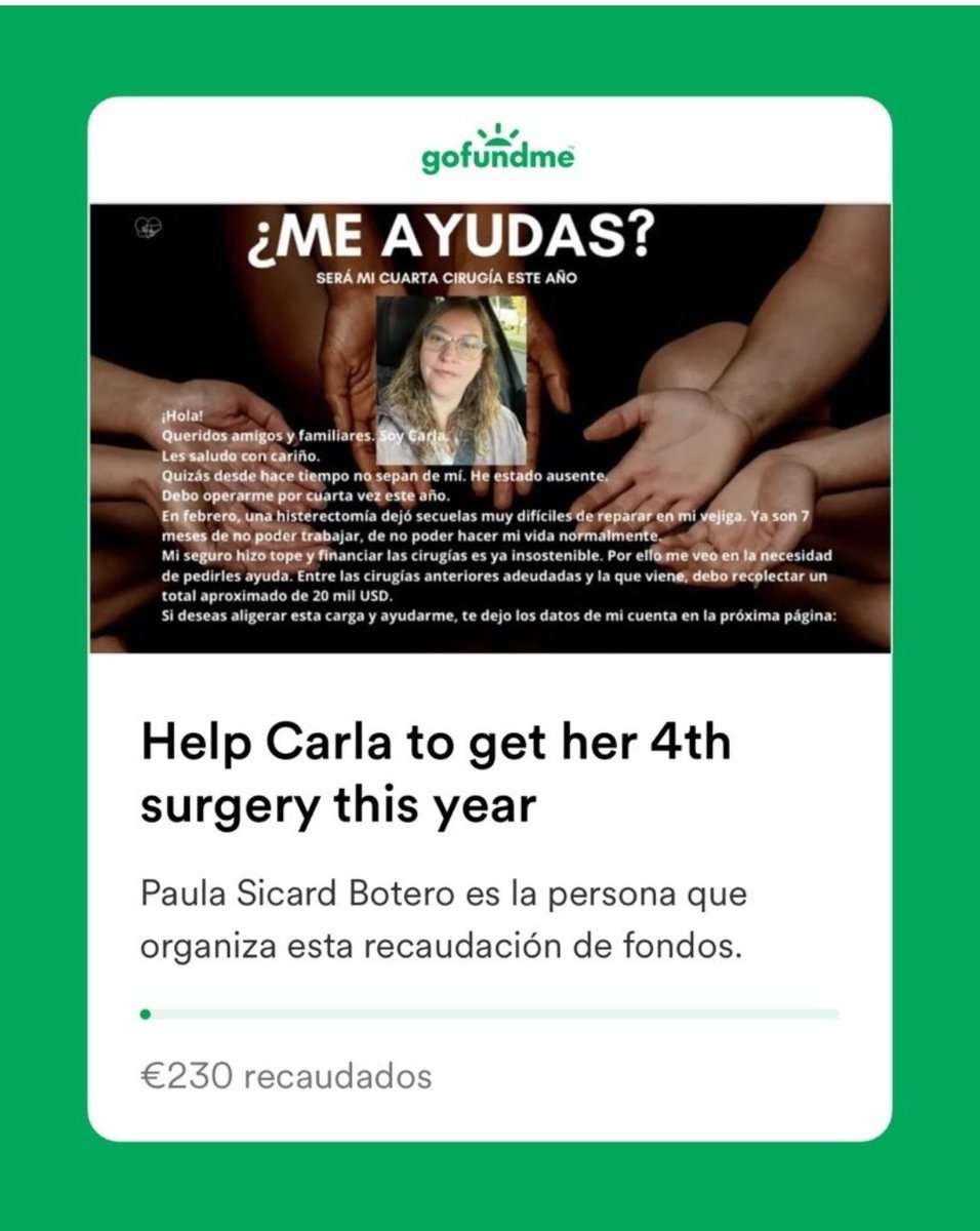 parejonucete's tweet photo. Seguimos con esta campaña de #crowdfundingproject 
#fundraising 
https://t.co/wx9FoSoB30 https://t.co/kaZ7KaIW2U