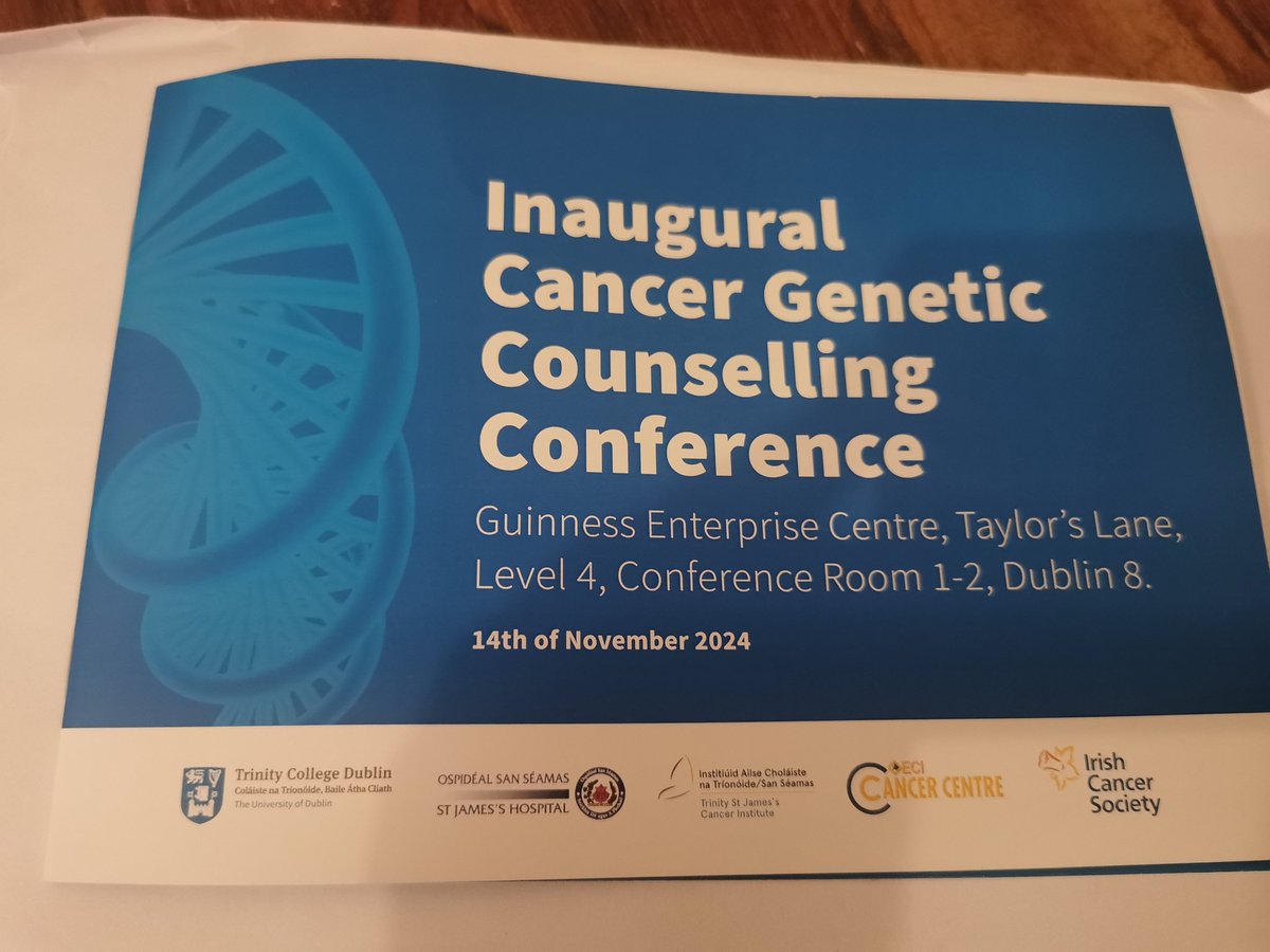 Thanks for having me as a panel member at the Inaugural Cancer Genetic Counselling Conference #ICGC2024 A great day of learning , making connections and looking to the future.  Nothing beats an in person conference!