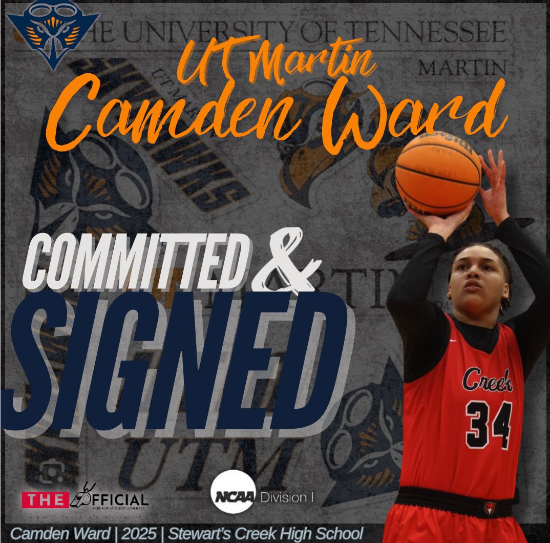 The Official Hub (@theofficial_hub) on Twitter photo <a href="/CamdenWard6/">Camden Ward</a>
2025 Stewarts Creek High School
SIGNED 🖊️ <a href="/UTMartinWBB/">UT Martin Women’s Basketball</a> <a href="/SCHS_WBB/">LadyRedHawksBBall</a> <a href="/KyleShipleyk/">Coach Shipley</a> <a href="/CamdenWard6/">Camden Ward</a>
2025 Stewarts Creek High School
SIGNED 🖊️ <a href="/UTMartinWBB/">UT Martin Women’s Basketball</a> <a href="/SCHS_WBB/">LadyRedHawksBBall</a> <a href="/KyleShipleyk/">Coach Shipley</a>
