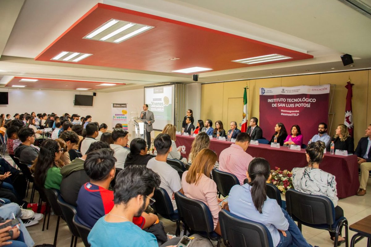 UASLP participa en 12° Encuentro de Jóvenes Investigadores <a href="/LaUASLP/">UASLP</a> 

Nota completa… wp.uaslp.mx/noticias/comun…