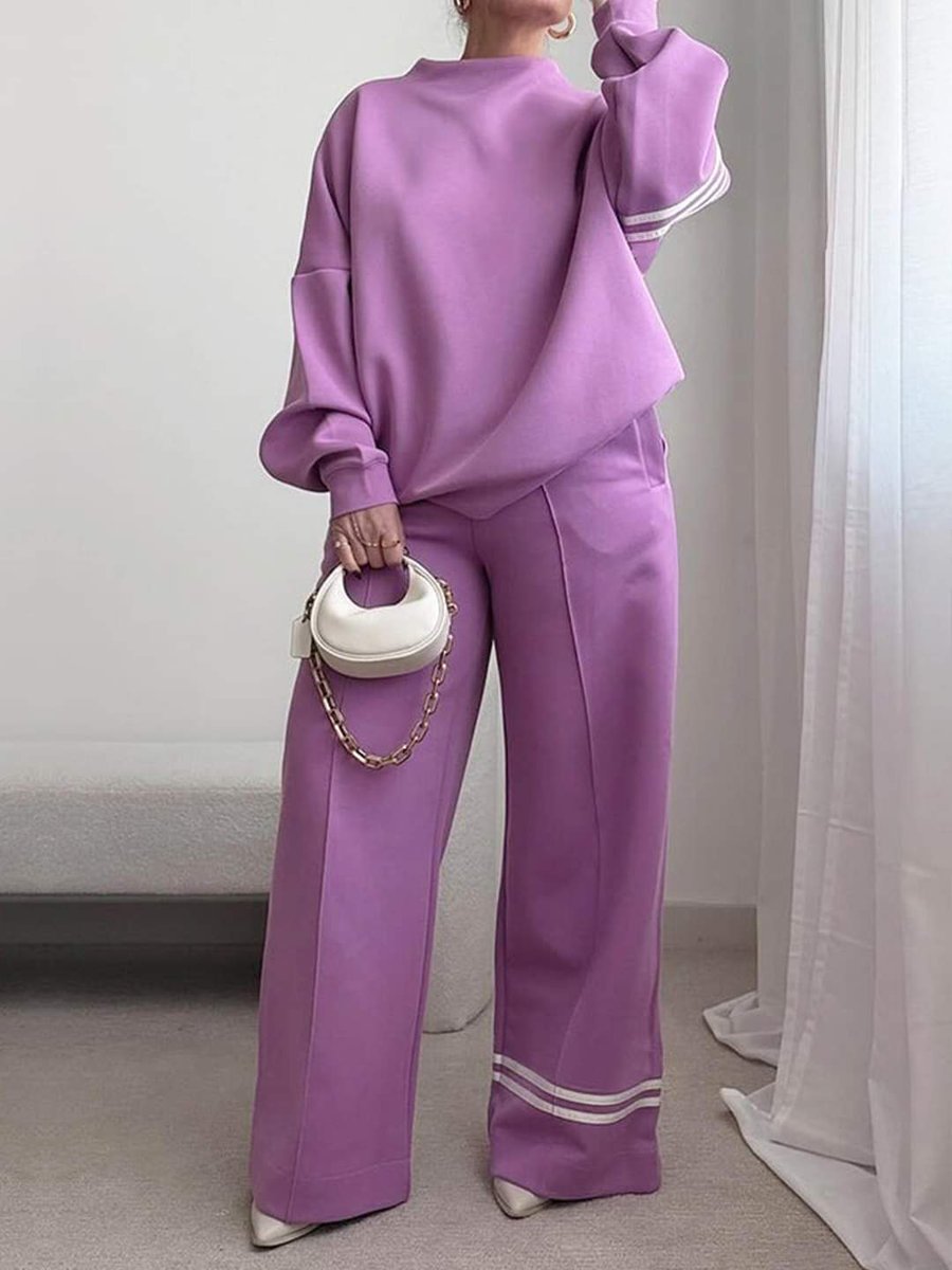 ShopTourEva's tweet image. 🟢 Get now 👉 fas.st/ZPvBDm This Women's Color Block Raglan Sleeve Sweatshirt in light purple offers a stylish, relaxed vibe perfect for daily wear. With a loose fit and regular..
#ColorBlock #CasualWear #SpringFallFashion #ComfySweatshirt #EverydayEssentials