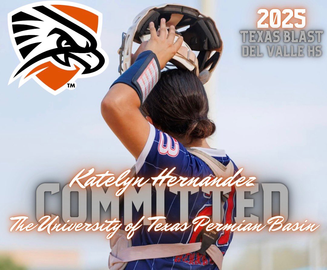 katelyn_hernandez (@katelynher_) on Twitter photo I am very blessed and excited to announce that I have verbally committed to <a href="/utpb_softball/">utpbsoftball</a>. Thank you to Coach Aubree for the opportunity to play at the next level. Thank you to all my family, teammates, and coaches that have helped me throughout this journey. Go falcons !!! I am very blessed and excited to announce that I have verbally committed to <a href="/utpb_softball/">utpbsoftball</a>. Thank you to Coach Aubree for the opportunity to play at the next level. Thank you to all my family, teammates, and coaches that have helped me throughout this journey. Go falcons !!!