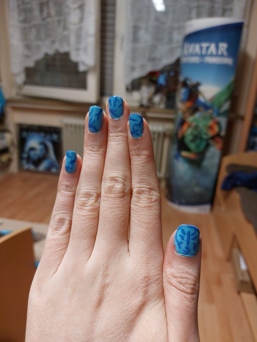 not perfect but for now I am proud of it. In my heart, my heart will be with you and the event even if I can't be physically present but as Eywa's daughter I will always be there....💙💙💙🙏