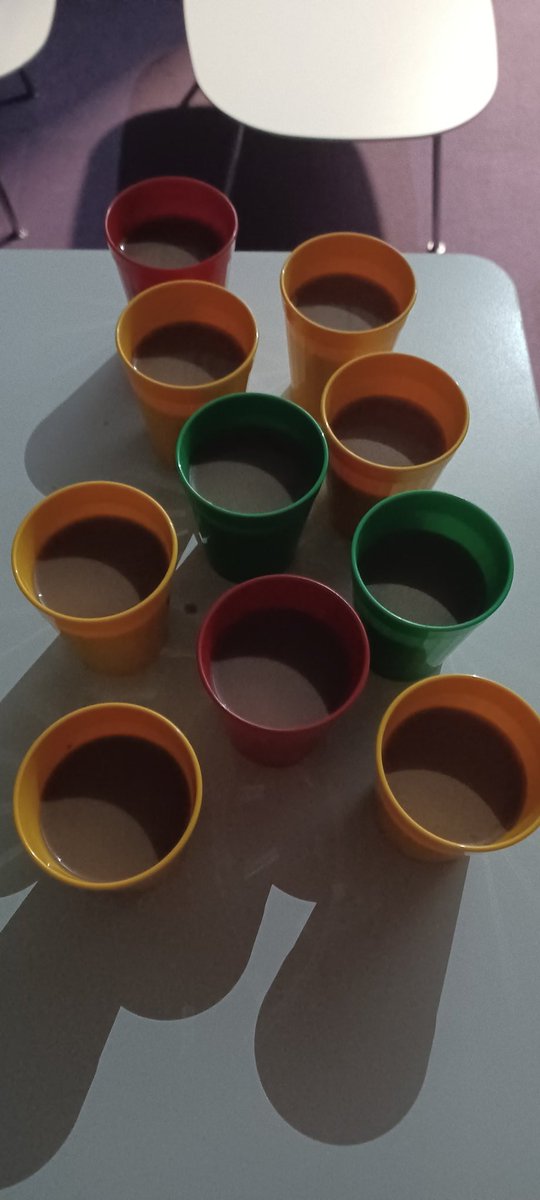 Hot chocolate is all ready.