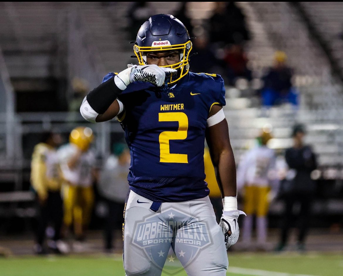 Demecus Beach Jr (@demecus3) on Twitter photo Looking for a 🏠
My recruitment is 100% open
5’10
210
RB/LB/DE
3.7 GPA.
<a href="/CoachWintersWHS/">Ken Winters</a> <a href="/CoachFich/">Dylan Fichtner</a> <a href="/CoachEricBrown/">Coach Brown</a>
hudl.com/v/2QApVD Looking for a 🏠
My recruitment is 100% open
5’10
210
RB/LB/DE
3.7 GPA.
<a href="/CoachWintersWHS/">Ken Winters</a> <a href="/CoachFich/">Dylan Fichtner</a> <a href="/CoachEricBrown/">Coach Brown</a>
hudl.com/v/2QApVD