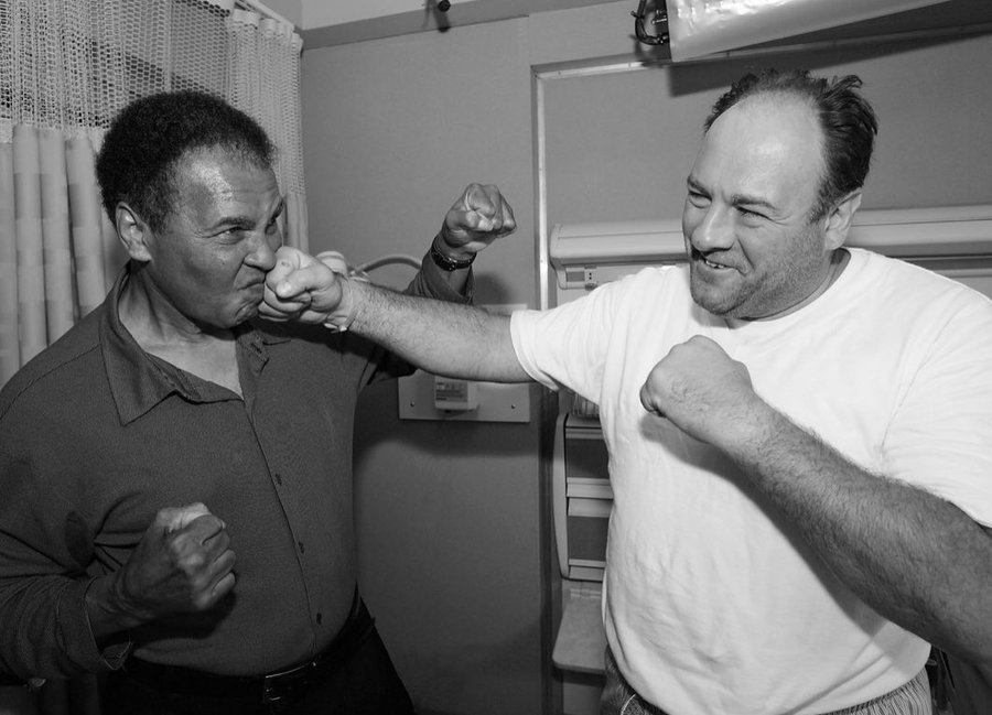 TheMafiaPoint's tweet photo. Muhammad Ali and James Gandolfini. https://t.co/9bo3DhaOLQ