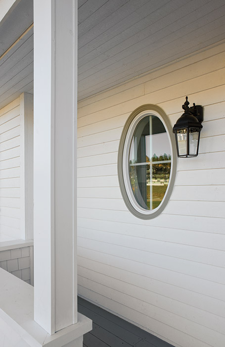 deckmart's tweet photo. The timeless beauty of  @Maibecinc  wood siding. Shingle Classic shingles and Rabbeted Bevel siding add elegance and charm, while the Ultra White hue blends seamlessly with scenic surroundings. Durable and designed to last, Maibec siding enhances any home’s character. https://t.co/WiQyJZMkYQ