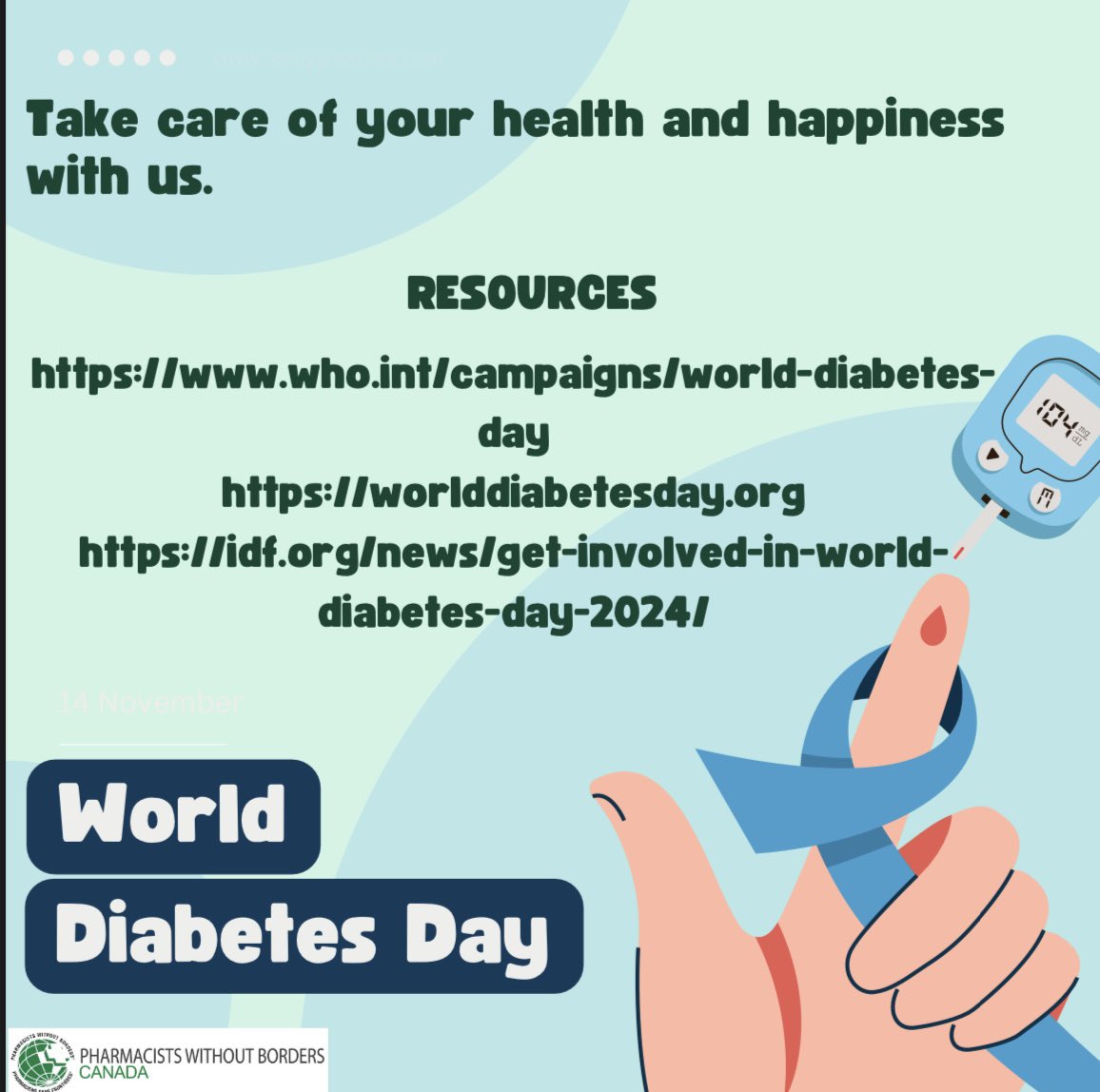 PSF Canada (@psfcanada) on Twitter photo Together, we can promote healthy lifestyles, early detection, and access to care. 
🔑 Remember: Small steps = big changes! Whether it's monitoring your blood sugar, staying active, or making healthier food choices, every effort counts. 💪🍎
 #WorldDiabetesDay #DiabetesAwareness Together, we can promote healthy lifestyles, early detection, and access to care. 
🔑 Remember: Small steps = big changes! Whether it's monitoring your blood sugar, staying active, or making healthier food choices, every effort counts. 💪🍎
 #WorldDiabetesDay #DiabetesAwareness
