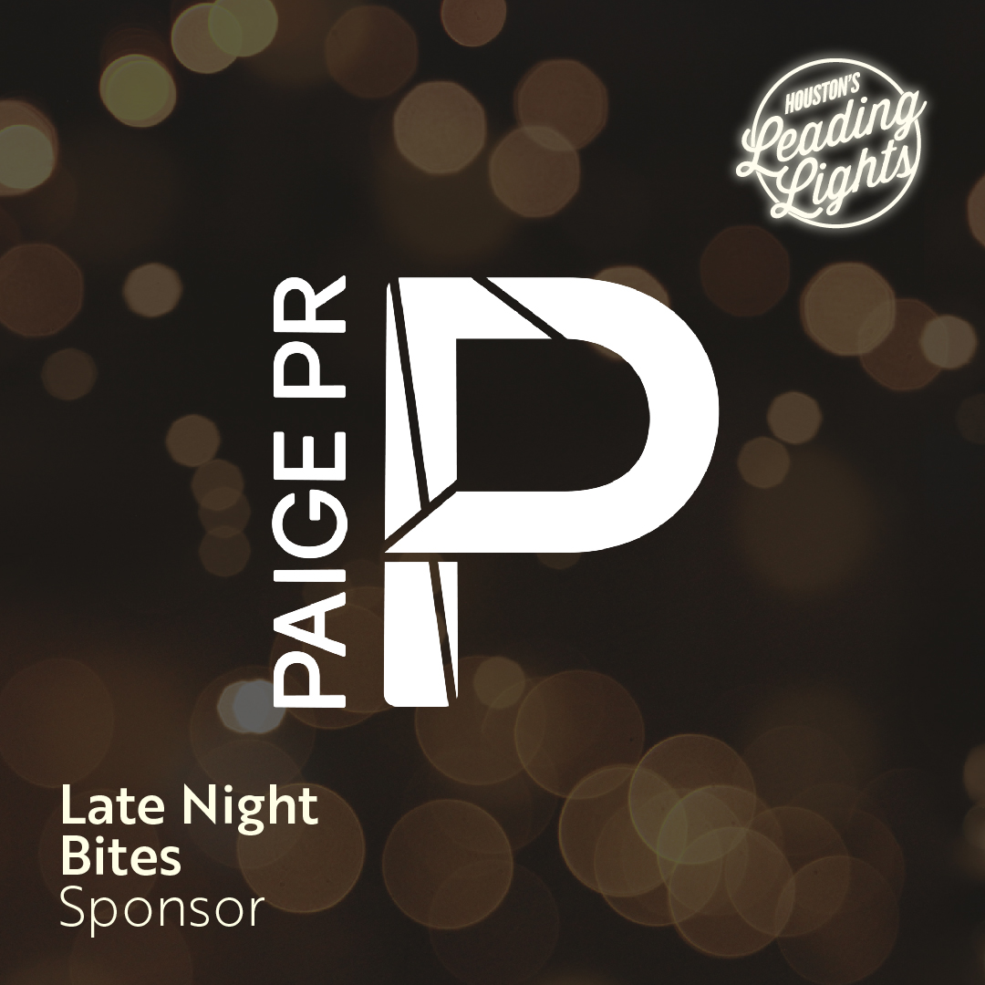 Thank you PaigePR for being our Late Night Bites Sponsor! Great bites make for great times, so please be sure to thank them for their support at this year's Lantern Awards event.

#lanternawardsoftexas #houstonleadinglights #b2bmarketing