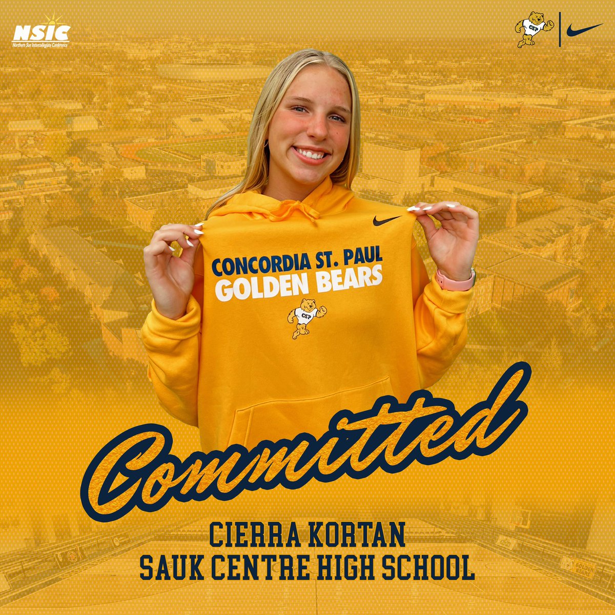 Everyone welcome Cierra Kortan to the family! We’re so happy you’re a part of our team and excited that you’ll be a Golden Bear For Life!