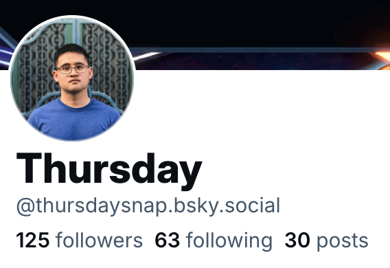 Thursday tweet media