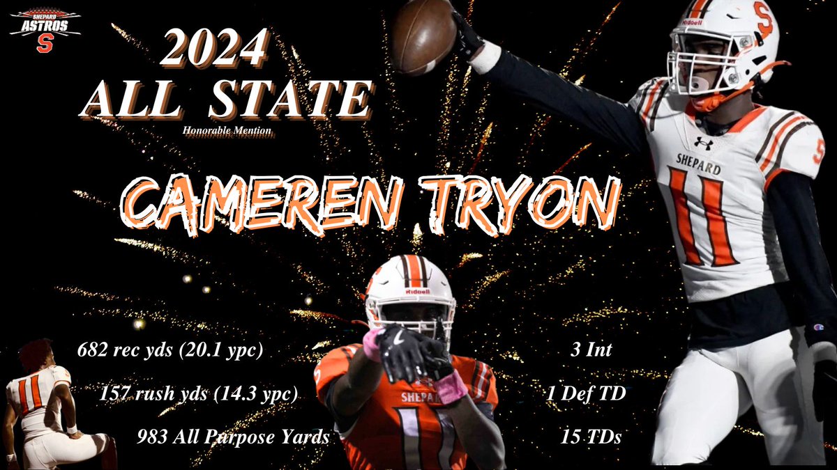 🚨2 Astros earn All State recognition🚨
Cameren Tryon &amp; Chris Stavrakis