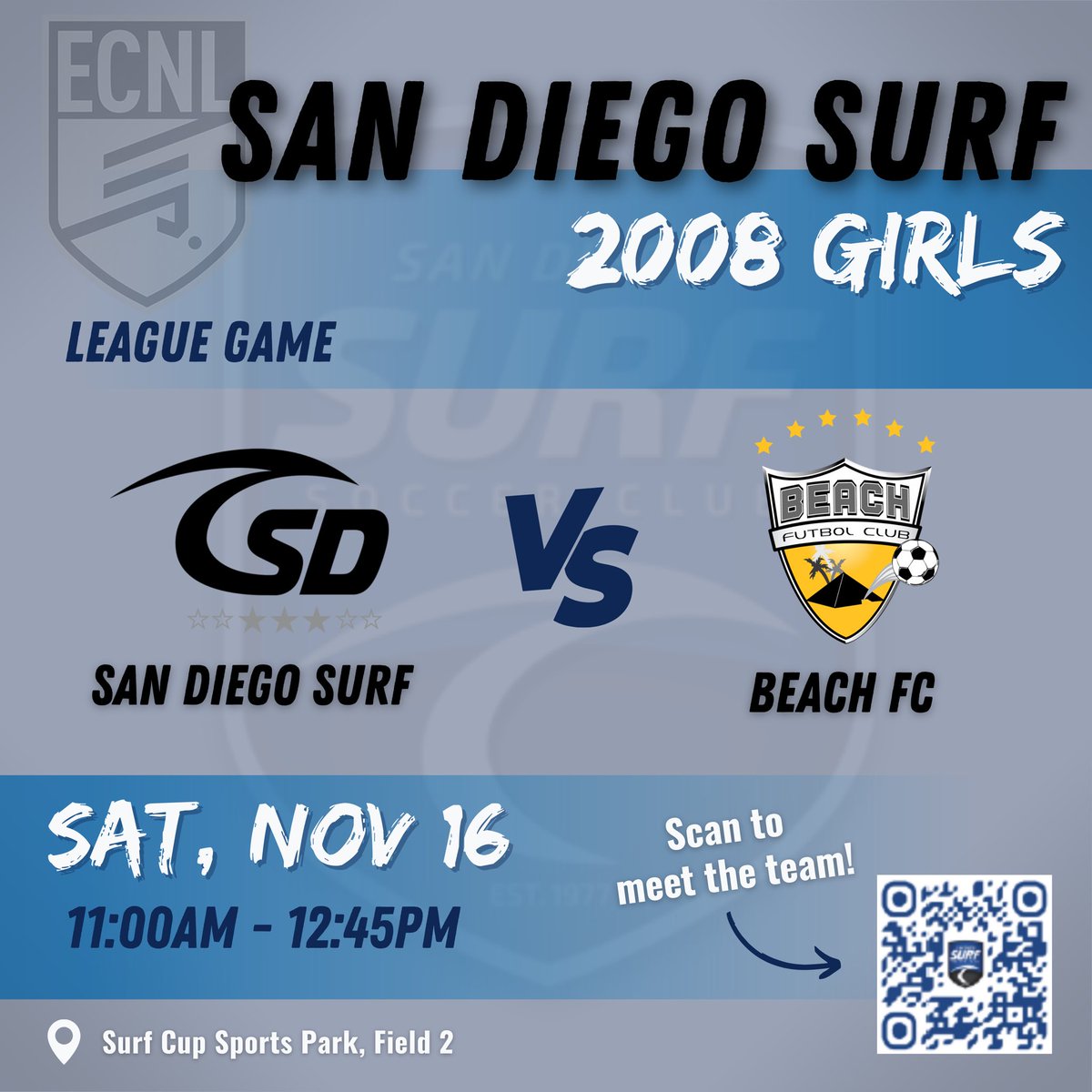 SD Surf G2008 ECNL (@sdsurfg2008ecnl) on Twitter photo Back from @ECNLPHX with a tough loss in our first game but bounced back to finish strong with two wins. Good to be back to regular season action!
<a href="/PrepSoccer/">Prep Soccer ⚽️</a> <a href="/TopDrawerSoccer/">TopDrawerSoccer</a> <a href="/TheSoccerWire/">SoccerWire</a> <a href="/ECNLgirls/">ECNL Girls</a> <a href="/ImYouthSoccer/">ECNL/GA/Recruiting/College Soccer</a> Back from @ECNLPHX with a tough loss in our first game but bounced back to finish strong with two wins. Good to be back to regular season action!
<a href="/PrepSoccer/">Prep Soccer ⚽️</a> <a href="/TopDrawerSoccer/">TopDrawerSoccer</a> <a href="/TheSoccerWire/">SoccerWire</a> <a href="/ECNLgirls/">ECNL Girls</a> <a href="/ImYouthSoccer/">ECNL/GA/Recruiting/College Soccer</a>