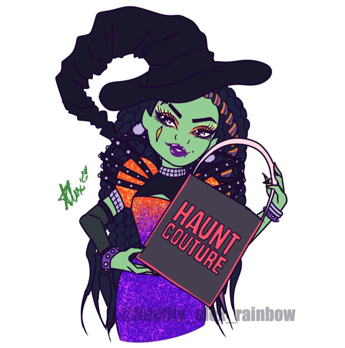 Fidelity_Alex's tweet photo. 🧙🏽♀️Casta Fierce Sketches💚
#CastaFierce
#MonsterHigh
#Wicked https://t.co/cqHQMzskrj