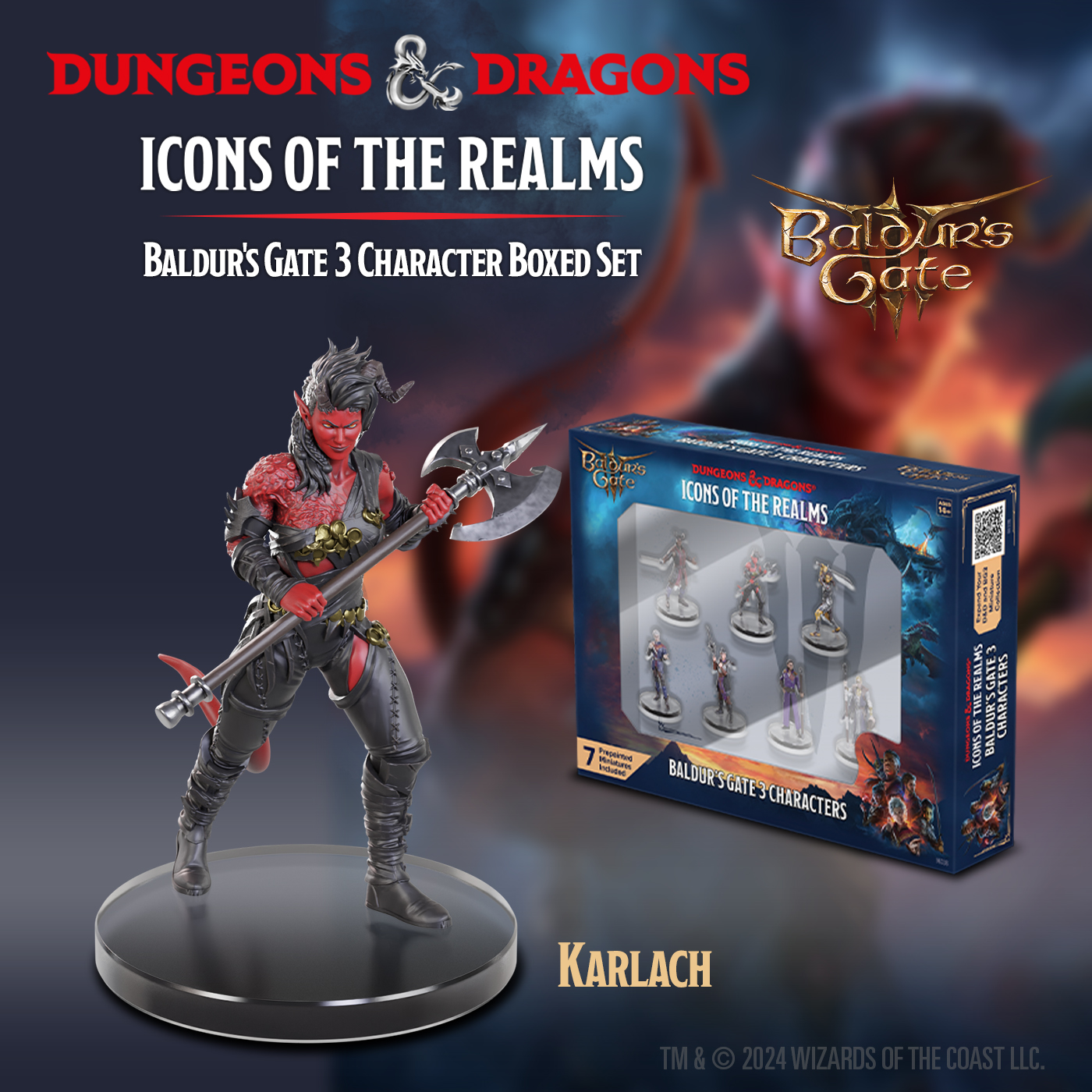 WizKids on X: “Fueled by vengeance & redemption, Karlach’s fiery 