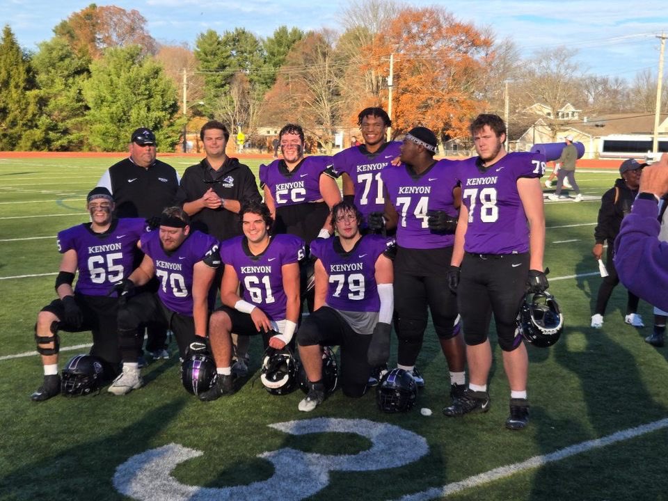 Incredible fall with an incredible group. Proud to be a Kenyon Owl💜💜