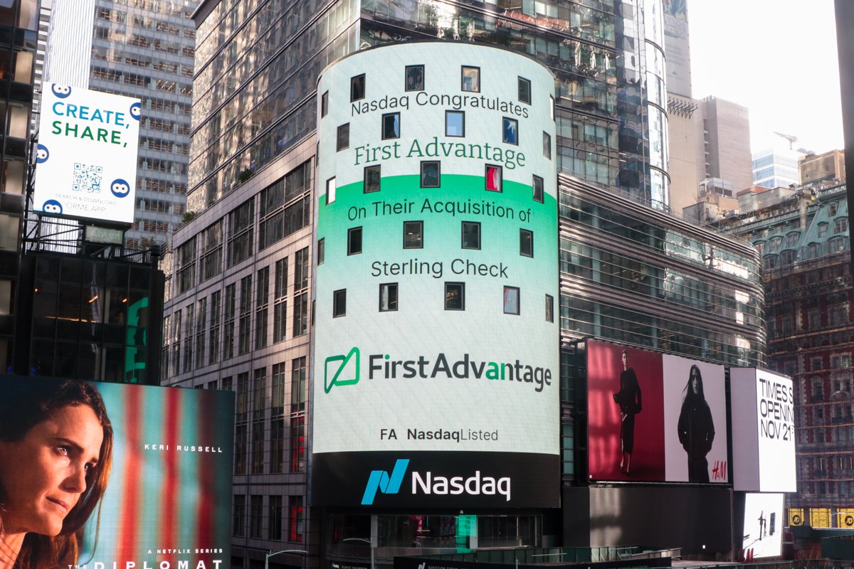 First Advantage tweet media