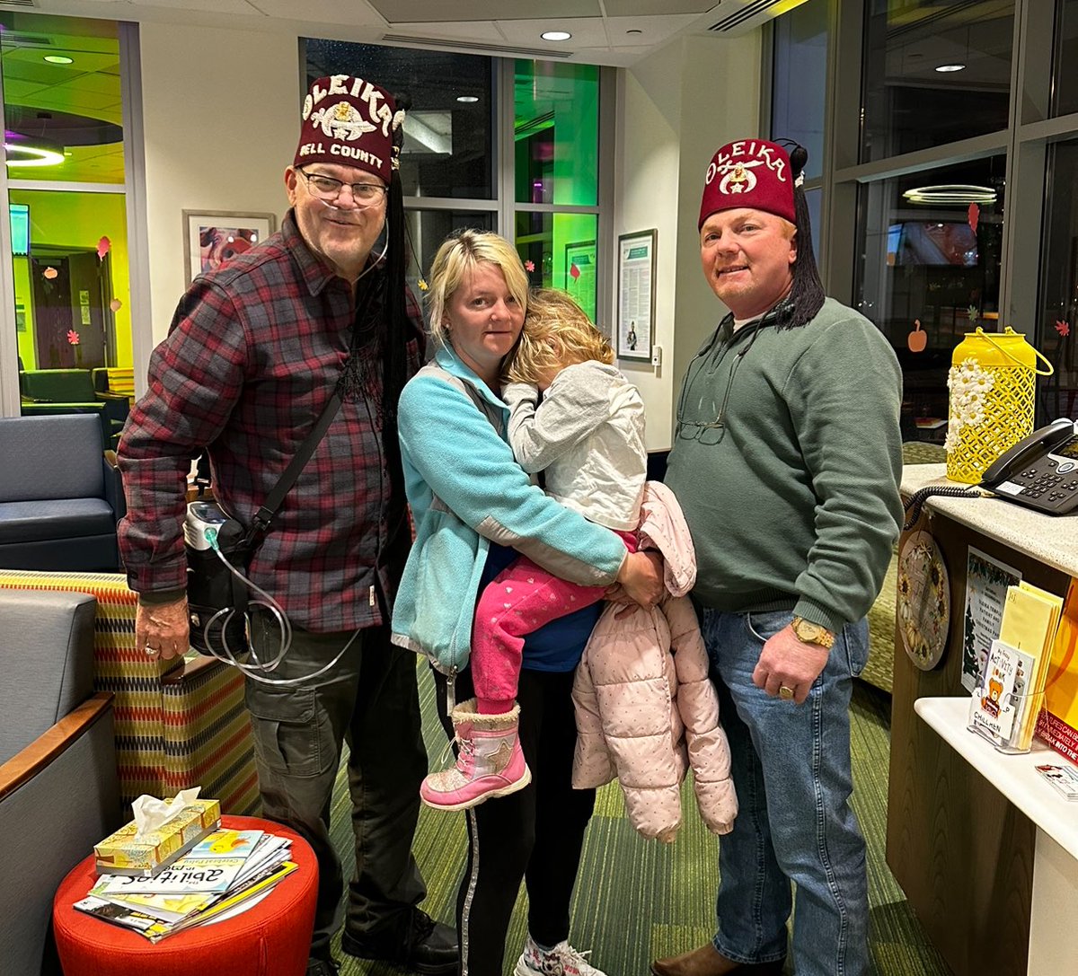 This morning at 2:30am, I drove from Bell Co to Harlan Co for a 3:30am <a href="/shrinershosp/">Shriners Children's</a> transportation.  

Our ‘Shriners Kid’ had to be in Lexington at 6am for surgery.  We just dropped her off at home.  13 hour day so far, with one more hour to go.  I’m blessed to be able to help.
