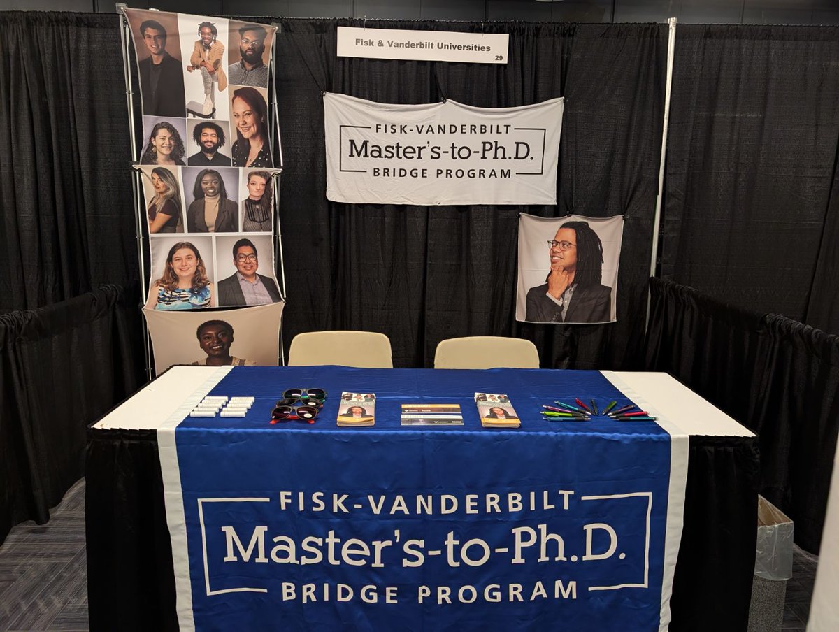 Fisk-Vanderbilt Master's-to-PhD Bridge Program tweet media