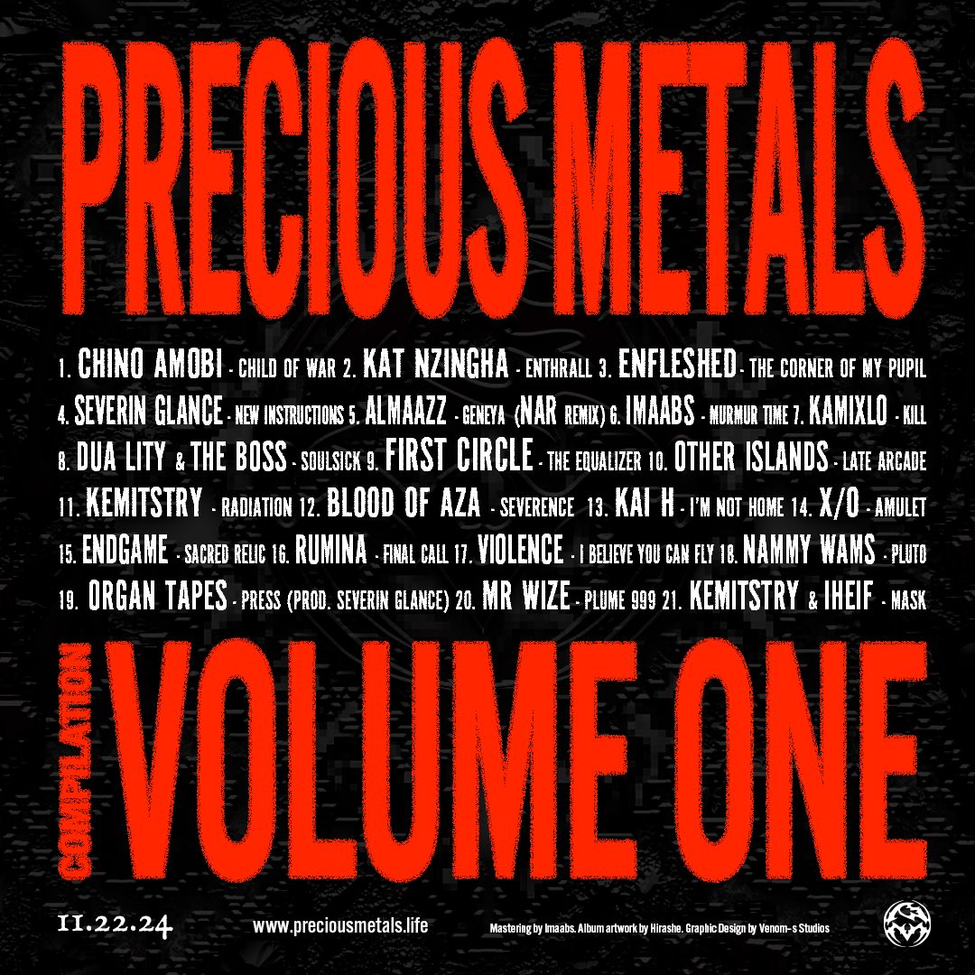 ENDGAMƎ (@__endgame__) on Twitter photo Precious Metals Vol.1 dropping next week!! <a href="/PreciousMeta1s/">Precious Metals</a>
<a href="/chinoamobi/">chinoamobi</a> <a href="/bloodofaza/">blood of aza</a> <a href="/MRWIZE__/">MRWIZE</a> <a href="/MADDISH1/">tuesdays 8-10pm 97.8fm nammy wams</a> <a href="/Kamixlo/">kami</a> <a href="/organtapes/">corpmane</a> <a href="/olincaprison/">Olin Caprison</a> <a href="/firstcirclen1/">FIRST CIRCLE</a> <a href="/_otherislands/">Other Islands</a> Precious Metals Vol.1 dropping next week!! <a href="/PreciousMeta1s/">Precious Metals</a>
<a href="/chinoamobi/">chinoamobi</a> <a href="/bloodofaza/">blood of aza</a> <a href="/MRWIZE__/">MRWIZE</a> <a href="/MADDISH1/">tuesdays 8-10pm 97.8fm nammy wams</a> <a href="/Kamixlo/">kami</a> <a href="/organtapes/">corpmane</a> <a href="/olincaprison/">Olin Caprison</a> <a href="/firstcirclen1/">FIRST CIRCLE</a> <a href="/_otherislands/">Other Islands</a>