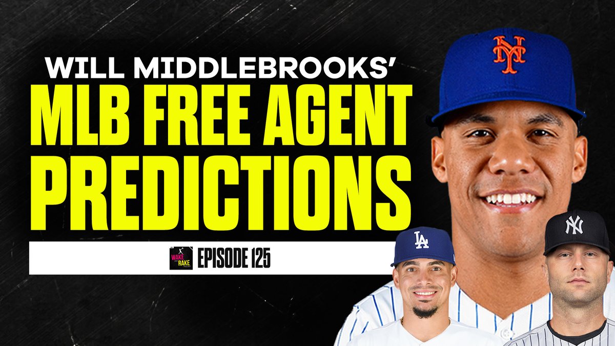 WAKE and RAKE Podcast (@wakeandrakepod) on Twitter photo 🚨 NEW EPISODE 🚨
<a href="/middlebrooks/">Will Middlebrooks</a> makes free agent predictions.
• Angels are acting...strange 🤔
• Tigers a mystery team? 🐅
• Christian Walker vs. Pete Alonso? 🐻❄️
APPLE: podcasts.apple.com/us/podcast/wak…
SPOTIFY: open.spotify.com/episode/7hz62x…
YT: youtu.be/PpDPlDn4lks?si… 🚨 NEW EPISODE 🚨
<a href="/middlebrooks/">Will Middlebrooks</a> makes free agent predictions.
• Angels are acting...strange 🤔
• Tigers a mystery team? 🐅
• Christian Walker vs. Pete Alonso? 🐻❄️
APPLE: podcasts.apple.com/us/podcast/wak…
SPOTIFY: open.spotify.com/episode/7hz62x…
YT: youtu.be/PpDPlDn4lks?si…