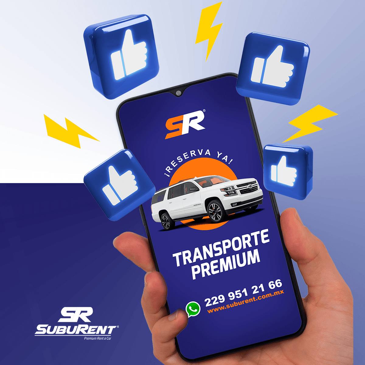 SUBURent's tweet photo. En #Suburent encuentras el mejor servicio los mejores autos y camionetas 😎🚘👌
-Viajes ejecutivos y familiares -Traslados dentro y fuera de la ciudad -Renta por día, semana o mes
️#Contáctanos 24/ 7 ➡️ 229 951 21 66
#experienciasuburent #traslados #Veracruz #transportepremium https://t.co/hbNA7zJBBa