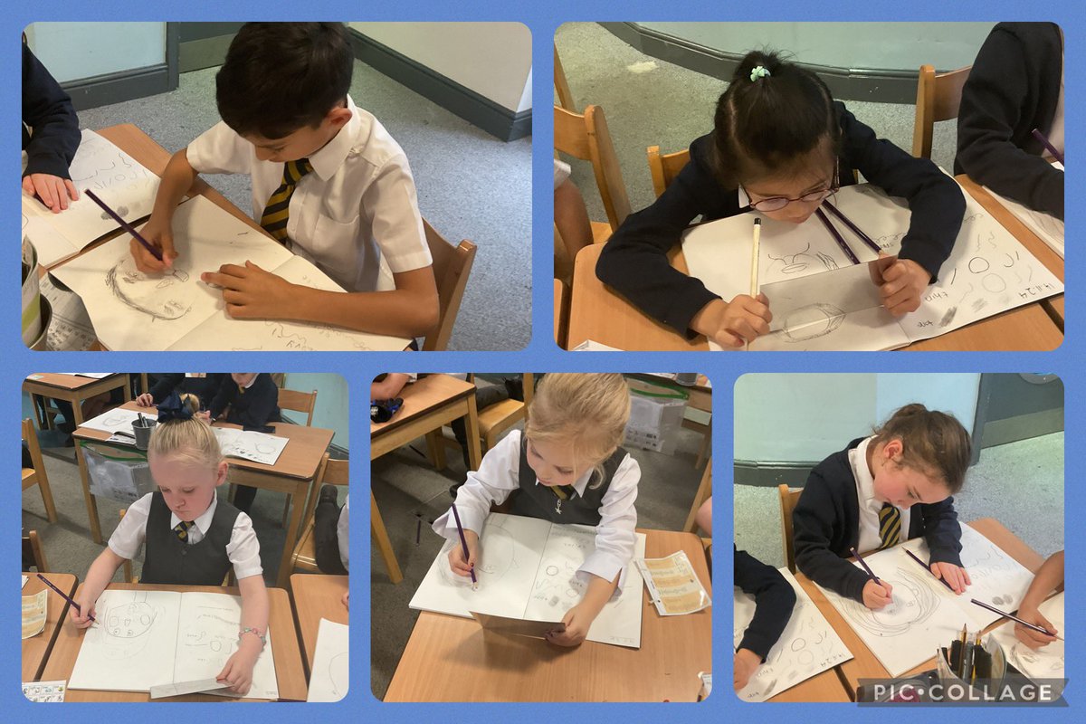We are going to be creating our own piece of POP Art over the next few weeks. So today we sketched some amazing self portraits. 🤩✍️🎨🖌️🖼️ #CroxtethArt <a href="/CroxtethC/">CroxtethCPS</a> <a href="/RainbowEduMAT/">Rainbow Education MAT</a>