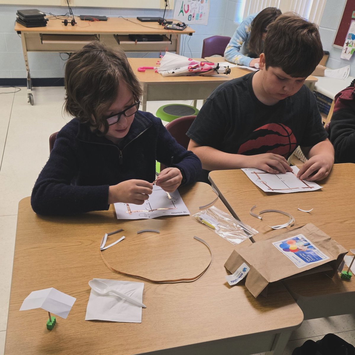 Thank you to @sci_in_school for a great virtual electricity workshop! #handsonlearning #science