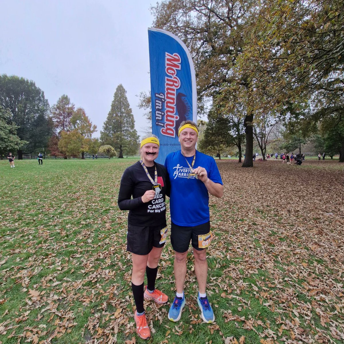 PeterMo11121348's tweet image. 10k with Sarah 

#morun #Movember