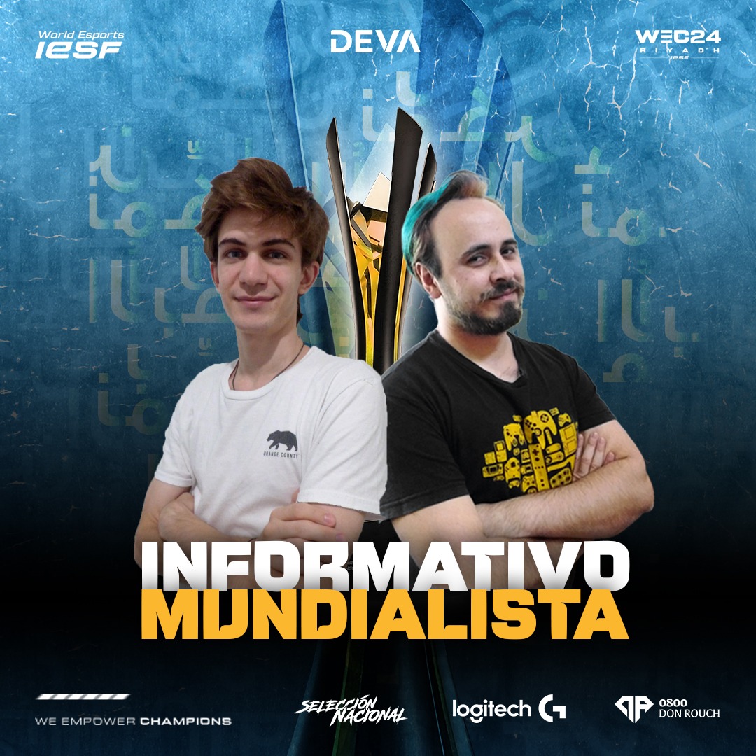 Tres son multitud!!

Un día más con toda la información de nuestra selección y su paso por el mundial de <a href="/iesf_official/">IESF</a> 
No te podés perder el informe especial traído a ustedes por este equipazo
Los esperamos!
twitch.tv/devaesportsarg
<a href="/devaesportsarg/">Selección Argentina de Esports</a> <a href="/bastaderushear/">Basta de rushear</a> <a href="/pityacaster/">PiTyA Caster</a>