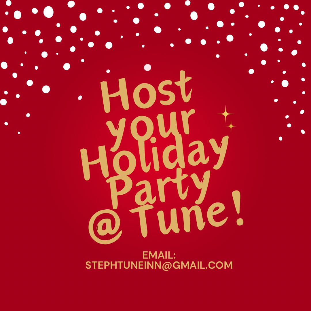 Wouldn’t you like the Tune Inn all to yourself a a few friends?! 
Have your party at the TUNE! 
We are filling up quickly so shoot us an email to book! <a href="/CHAMPSdc/">CHAMPSdc</a> <a href="/CapitolHillBID/">Capitol Hill BID</a> <a href="/capitalcommnews/">CapitalCommunityNews</a> <a href="/theHillisHome/">The Hill is Home</a> <a href="/HillRagDC/">HillRag DC</a>