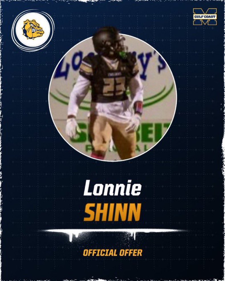 Lonnie Shinn✞ (@lonnieshinn5) on Twitter photo Blessed to receive my 13th offer from Mississippi Gulf Coast CC! <a href="/Big_E_72/">Coach Anderson</a> <a href="/MacCorleone74/">Rion (Ree-un) Young</a> <a href="/coachaglenn/">Allen Glenn</a> <a href="/bigmayle_/">Big Mayle 😎</a> Blessed to receive my 13th offer from Mississippi Gulf Coast CC! <a href="/Big_E_72/">Coach Anderson</a> <a href="/MacCorleone74/">Rion (Ree-un) Young</a> <a href="/coachaglenn/">Allen Glenn</a> <a href="/bigmayle_/">Big Mayle 😎</a>