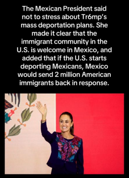 The President of Mexico has bigger balls than our elected Republicans in the House or Senate!