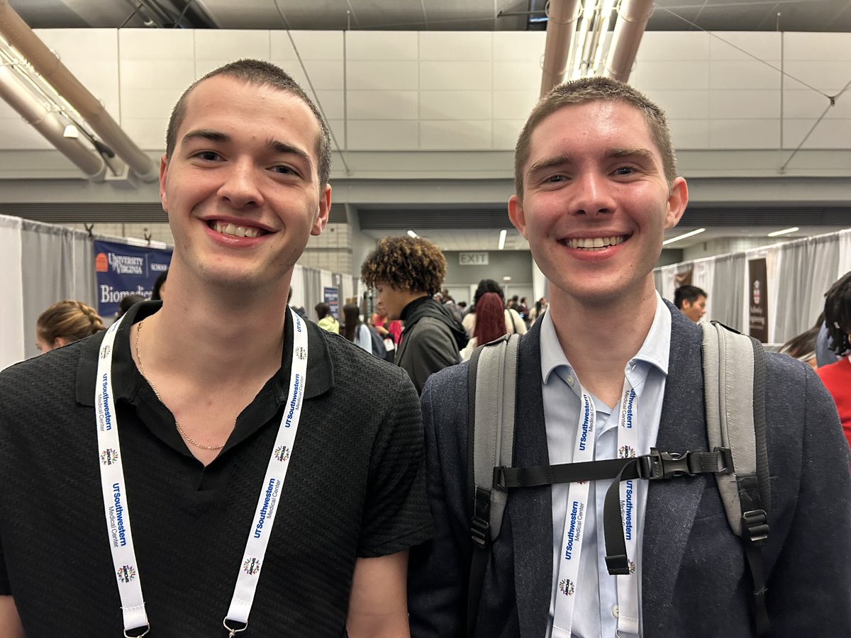 MandanaMSRP (@mandanamsrp) on Twitter photo More excitement <a href="/ABRCMS/">ABRCMS</a> Brendan & Wesley meet their dopplegängers while visiting the biology booth <a href="/MIT/">Massachusetts Institute of Technology (MIT)</a> to get graduate application fee waivers #MSRPBio <a href="/ohyilmaz/">Omer Yilmaz</a> More excitement <a href="/ABRCMS/">ABRCMS</a> Brendan & Wesley meet their dopplegängers while visiting the biology booth <a href="/MIT/">Massachusetts Institute of Technology (MIT)</a> to get graduate application fee waivers #MSRPBio <a href="/ohyilmaz/">Omer Yilmaz</a>