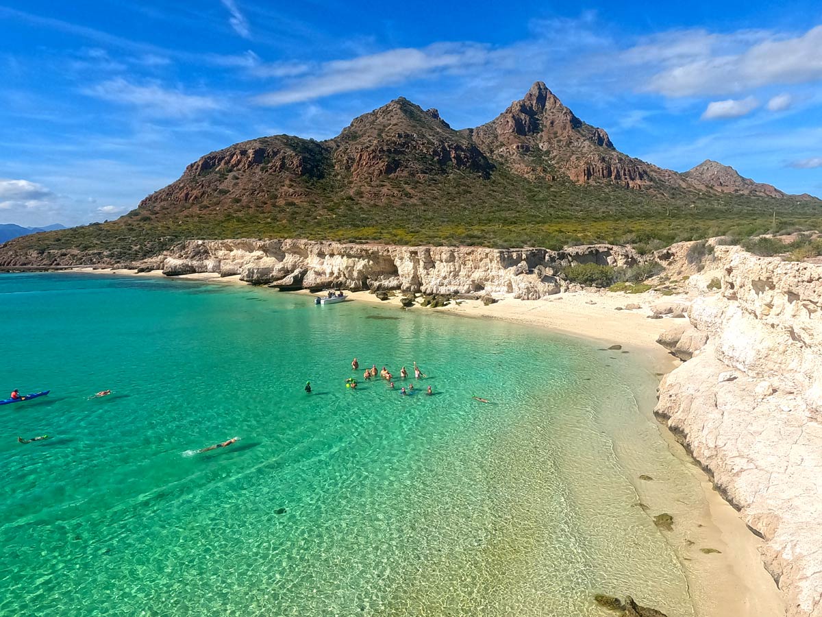 borutstrel's tweet photo. Our Baja, #Mexico #Loreto #swimming #trips continue with warm water and great swimming conditions this week.  The temps are cooling down now but still pretty warm down here! https://t.co/jQFcCg1Zkz https://t.co/3VhKr3qqbj