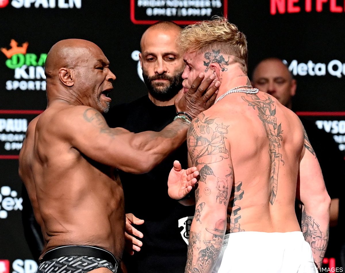JAKE PAUL VS MIKE TYSON
LIVE ON NETFLIX 
FRIDAY, NOVEMBER 15 
8PM ET | 5PM PT 
#PaulTyson