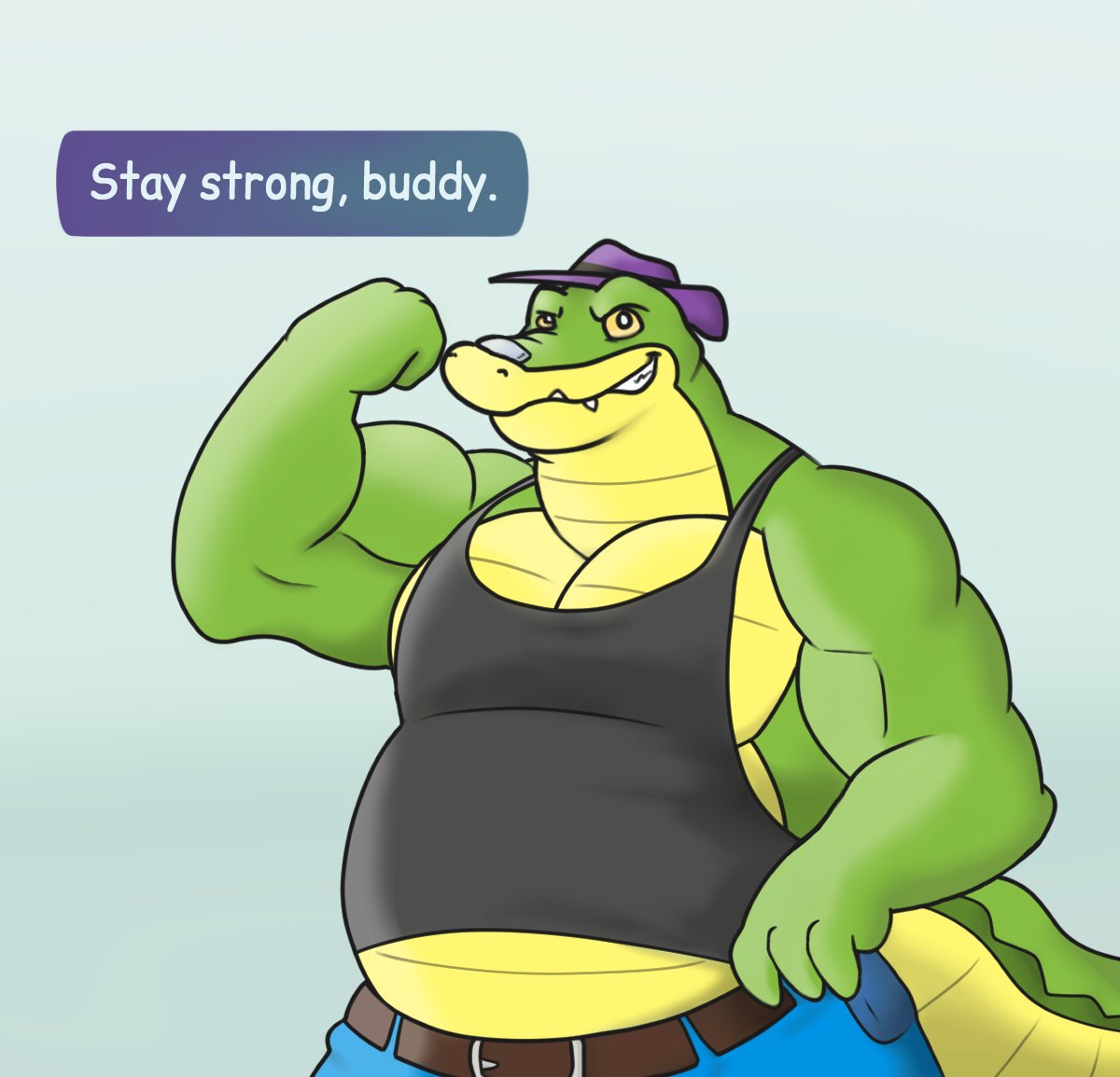 Buff crocodile dad doodle

Fanart for Brok the Investigator