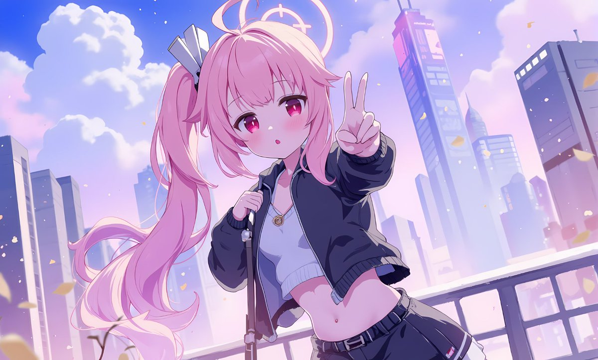 Natsu is ROCK. Natsu Blue Archive #BlueArchive #ブルアカ #flux1 柚