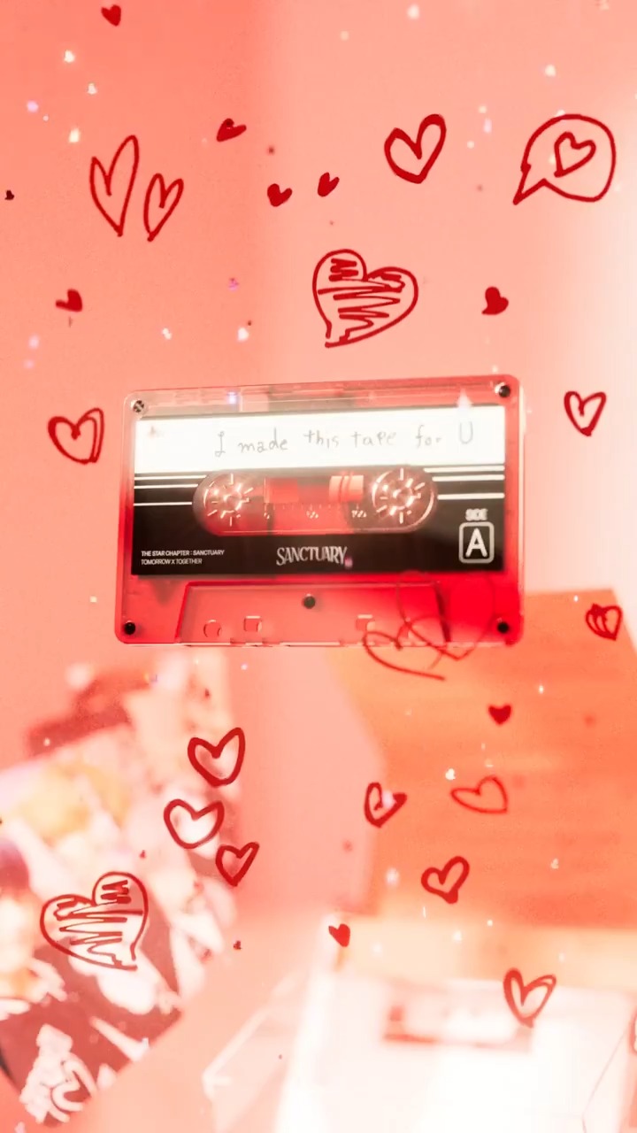TXT OFFICIAL в X: „The Star Chapter: SANCTUARY(Cassette Tape
