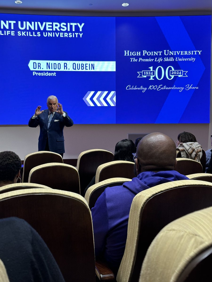 Get better every day!! Fortunate to work with these amazing leaders and continue to grow with them through HPU in the ASCEND program. Thank you Dr. Qubein for a great evening. <a href="/dcsnc/">@DCSNC</a> <a href="/DeanaColey/">Deana Coley</a> <a href="/Slate_Ed/">Dr. Gregg Slate</a> <a href="/HighPointU/">HighPointUniversity</a>