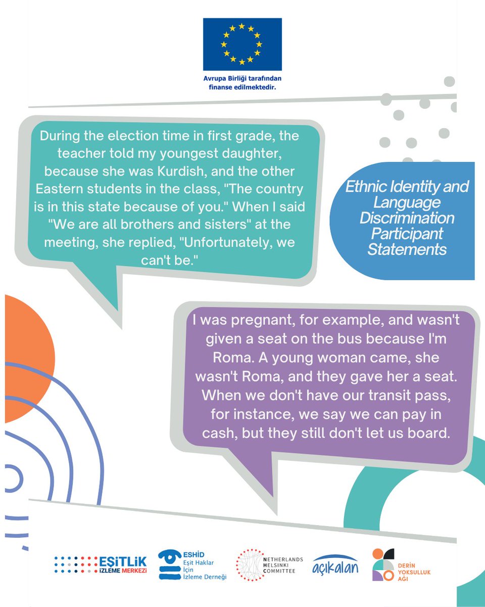 DeepPoverty's tweet image. "I was pregnant, for example, and wasn't given a seat on the bus because I'm Roma. A young woman came, she wasn't Roma, and they gave her a seat. When we don't have our transit pass, for instance, we say we can pay in cash, but they still don't let us board."
Istanbul 2024