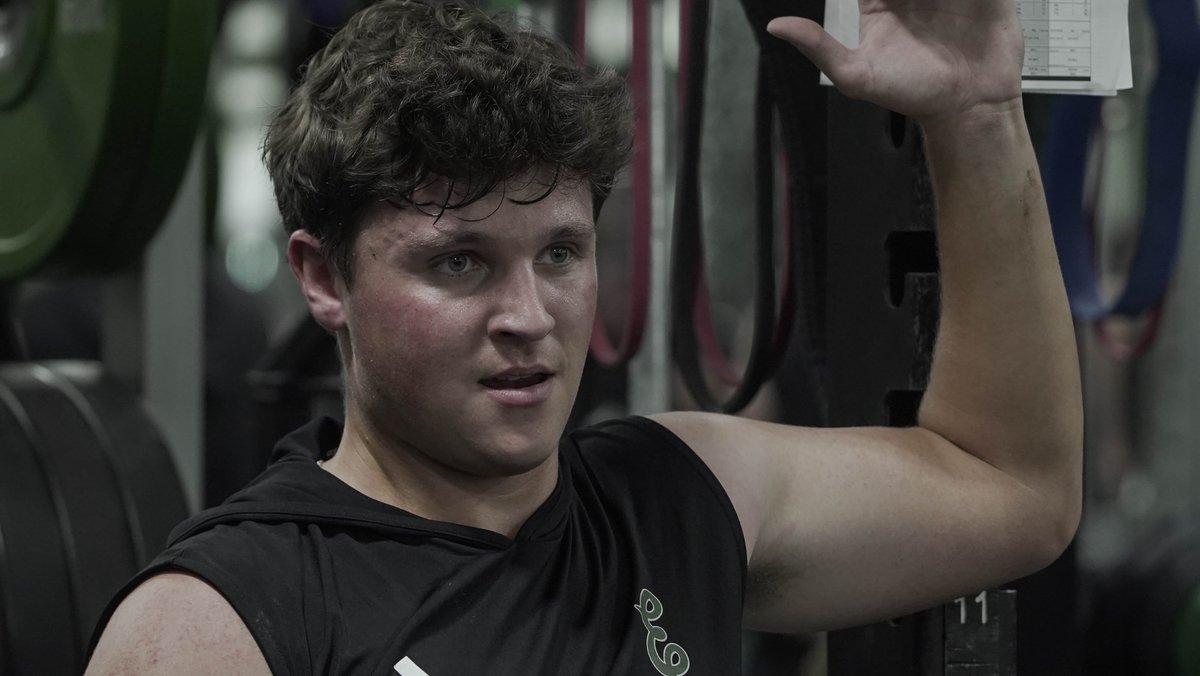 EMU_Baseball's tweet photo. Rep by rep💪🏋️‍♂️

#EMUEagles | #HTR🔨🪨 https://t.co/5msQKeBEfn