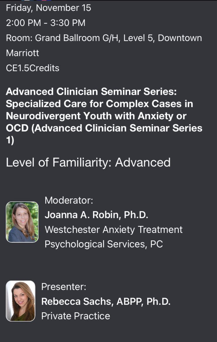 Dr. Rebecca Sachs (@autismocddoc) on Twitter photo <a href="/ABCTNOW/">Association for Behavioral and Cognitive Therapies</a> excited to kick off #ABCT2024 new format tomorrow! <a href="/ABCTNOW/">Association for Behavioral and Cognitive Therapies</a> excited to kick off #ABCT2024 new format tomorrow!