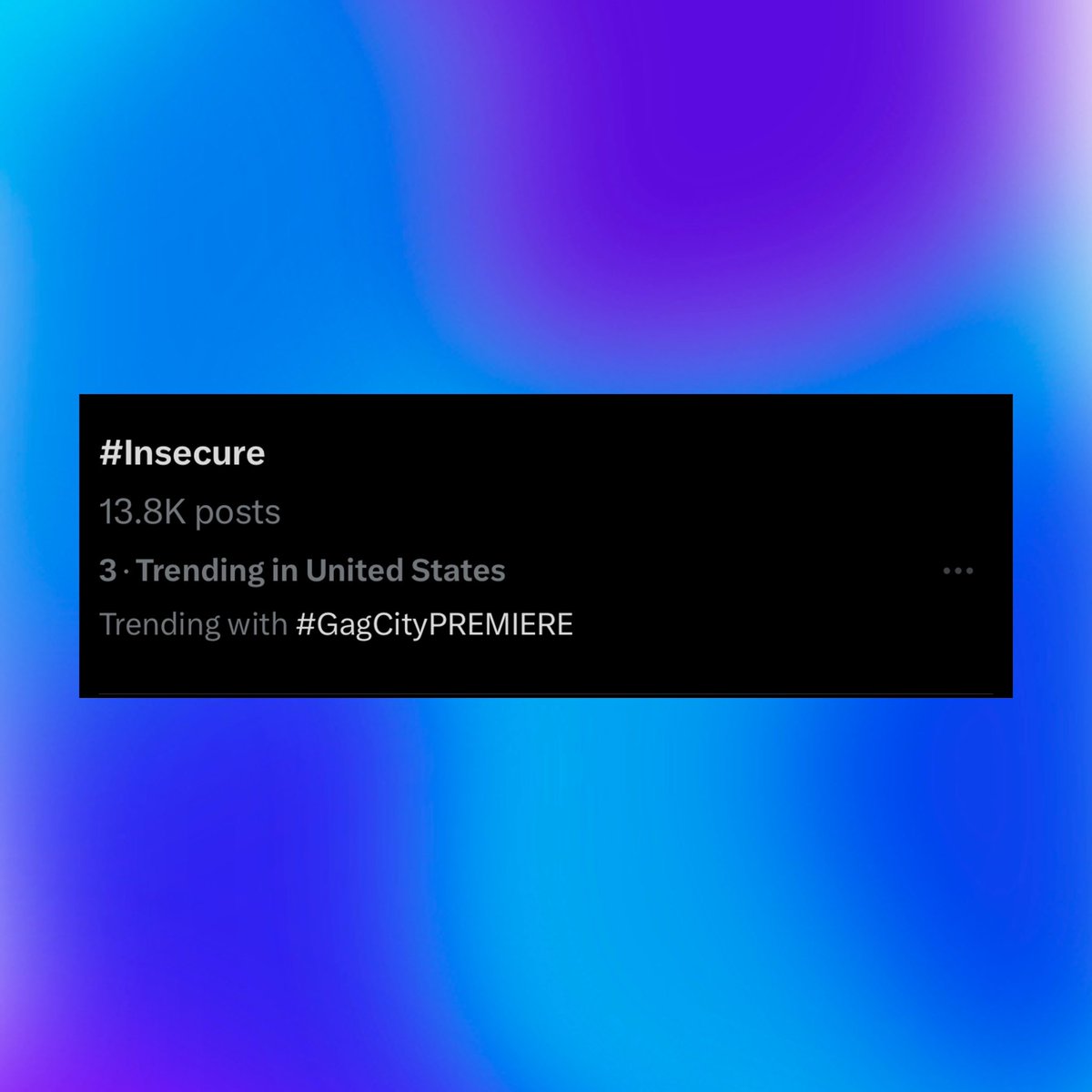 NMwrld_'s tweet image. #Insecure and #GagCityPREMIERE are currently trending at #3 in the US.

— Nicki Minaj and Juice WRLD’s new single “Insecure” will be released tonight.