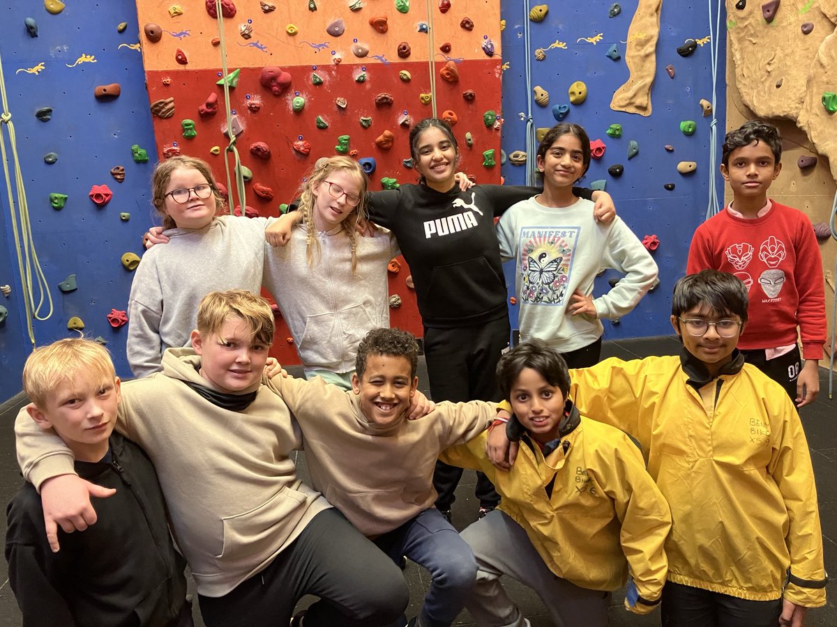 Last activity for Group 5 was cycling and then a bit of climbing. They worked really well to support and encourage each other.