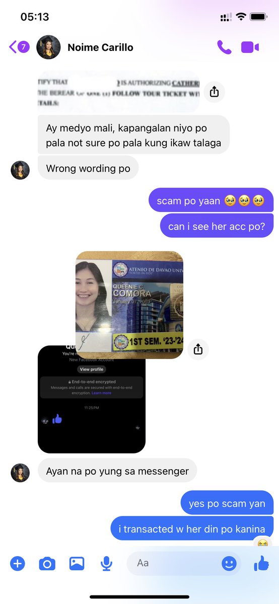 _minghao8stars's tweet photo. ‼️SCAMMER ALERT‼️ 

@kkwavee_chinguu 

STOP USING MY NAME AS YOUR LEGIT BUYER! lakas mo naman gamitin ung authorization letter ko tas na pinoprove mong buyer moko??? 

i don’t even know if you really own the id or what pero stop dragging my name into this. https://t.co/42Ru1RIjG8